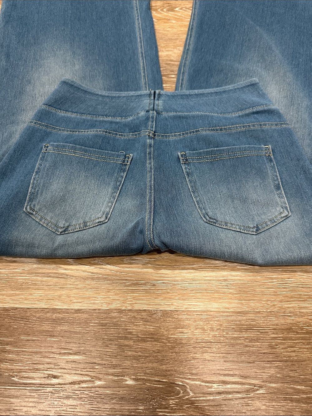 HALARA Blue Wide-Leg High-Rise Jeans - Picture 7 of 10